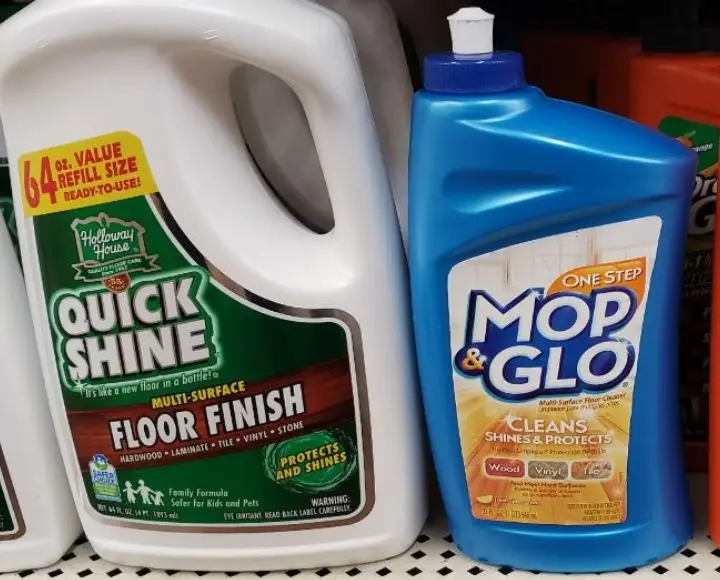 mop and glo vs quick shine