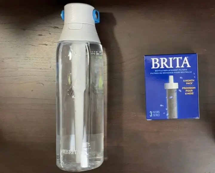 brita water bottle is hard to drink out of