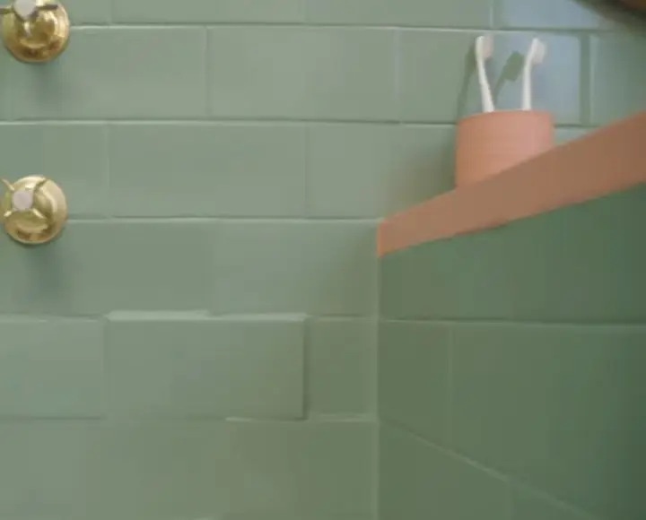 waterproof bathroom paint instead of tiles
