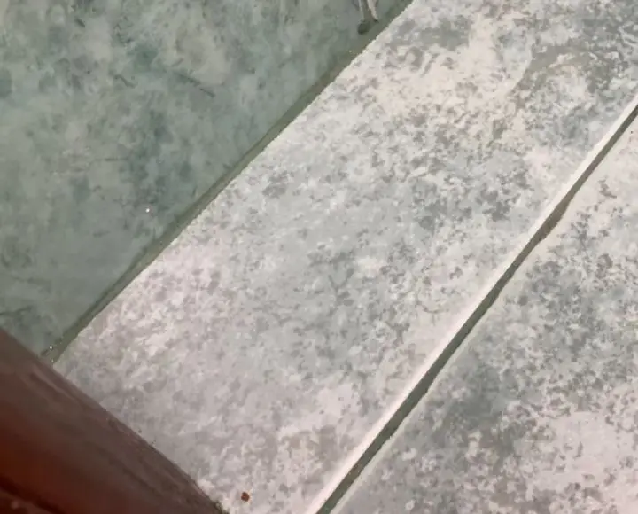 toilet bowl cleaner ruined tile