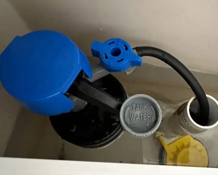 toilet fill valve for hard water