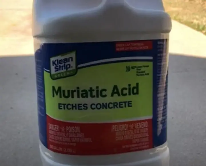 muriatic acid drain cleaner